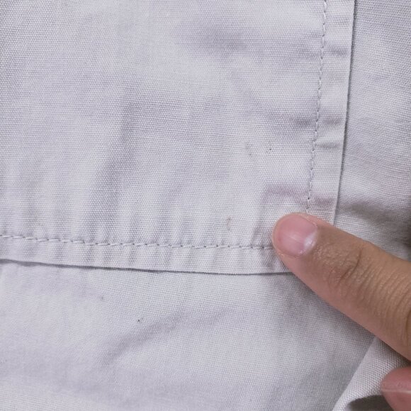 Paris Blues Soulmate Beige Button Up Front Pockets Wide Leg Cargo Pants Size 7 - Picture 14 of 15